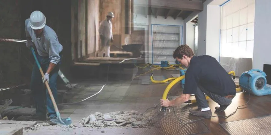 Water Damage Restoration services in Notre Dame, IN